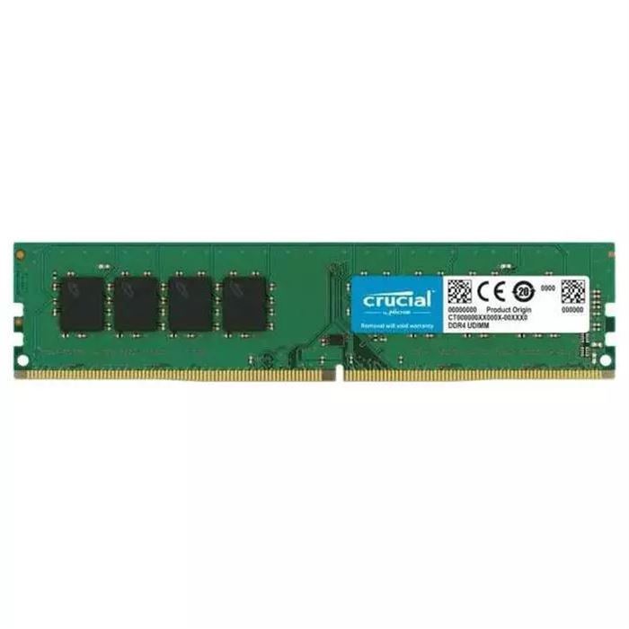 رم کامپیوتر DDR4 تک کاناله 3200 مگاهرتز کروشیال ظرفیت 8 گیگابایت