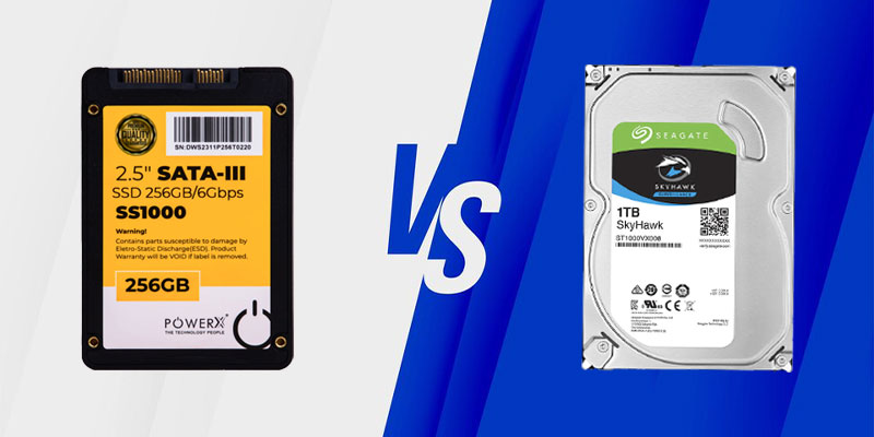 بررسی تفاوت SSD و HDD