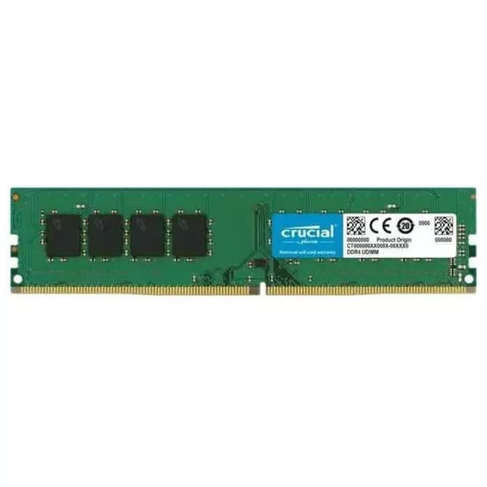 رم کامپیوتر DDR4 تک کاناله 3200 مگاهرتز کروشیال ظرفیت 8 گیگابایت