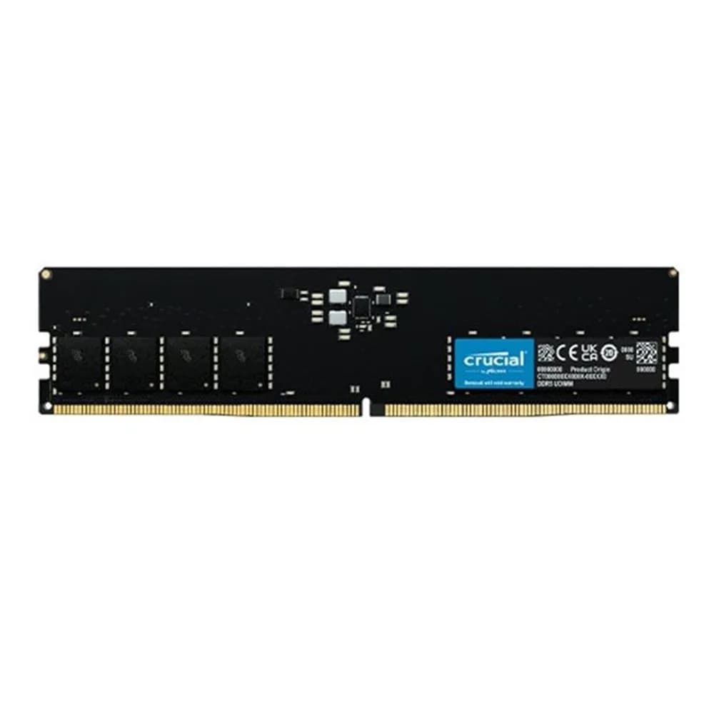 رم کامپیوتر DDR5 تک کاناله 5600 مگاهرتز کروشیال ظرفیت 16 گیگابایت