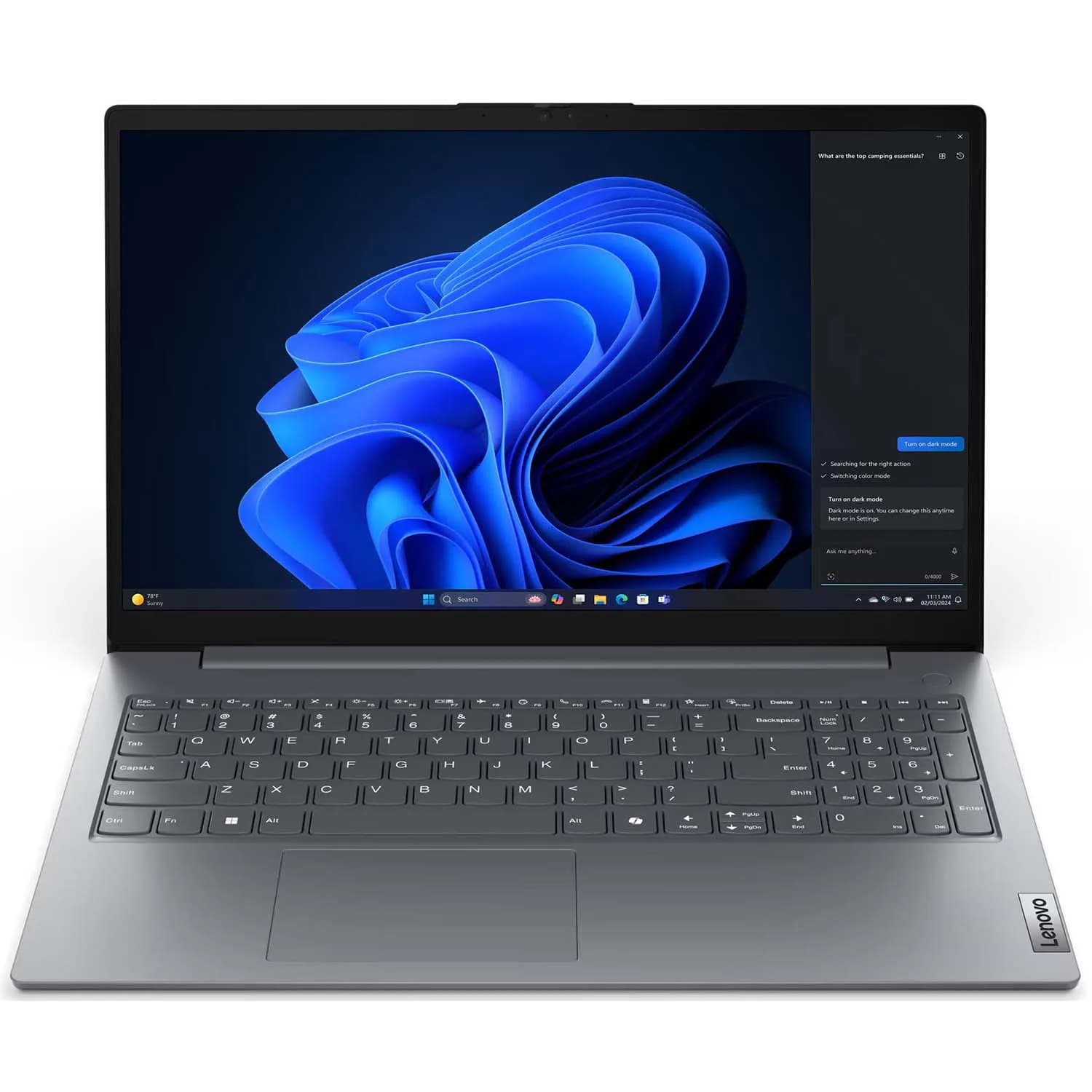لپ تاپ 15.6 اینچی لنوو مدل V15 G5 IRL-i5 13420H-8GB DDR5 5200MHz-512GB SSD-TN