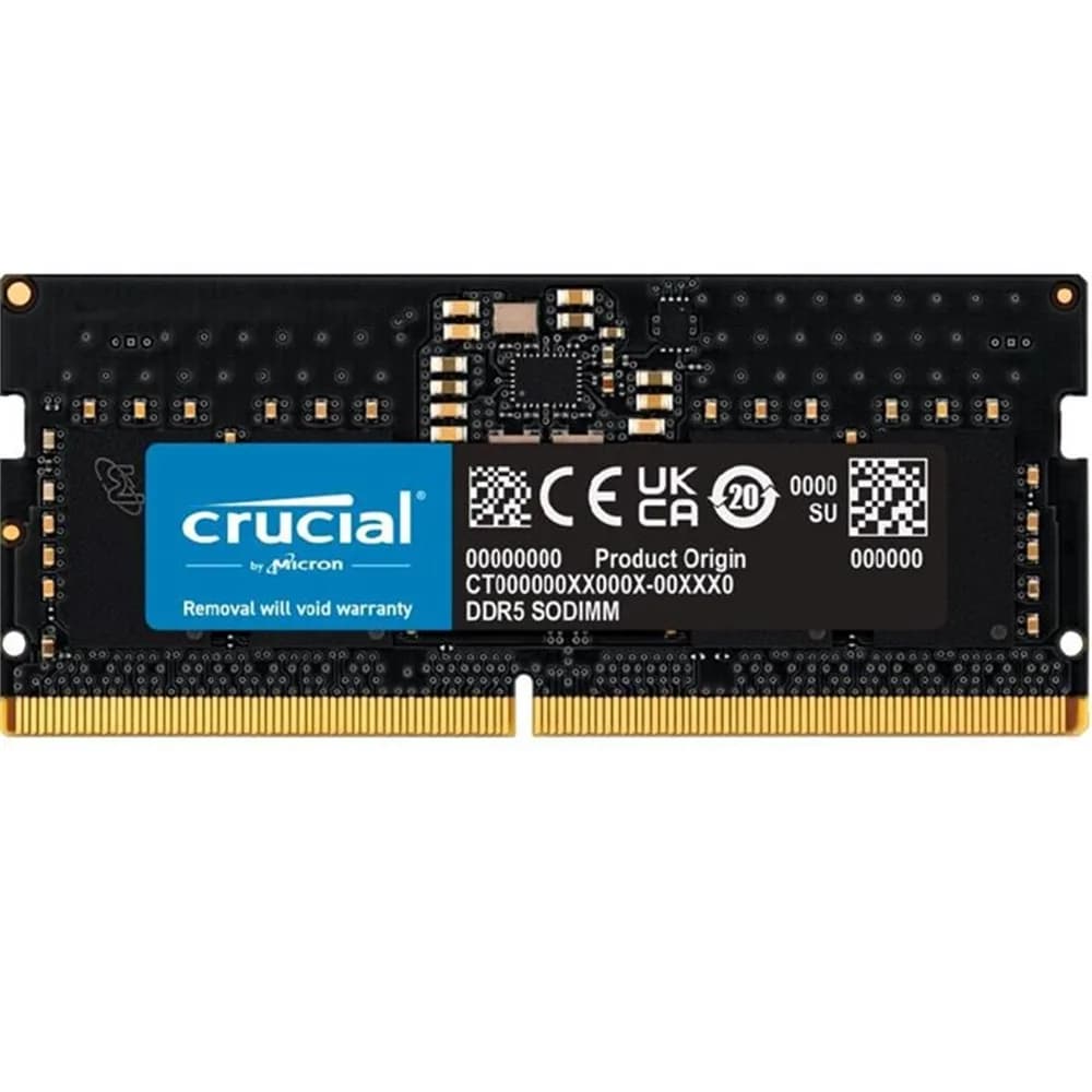 رم لپ تاپ کروشیال DDR5 مدل 16 گیگابایت فرکانس 5600 تک کانال