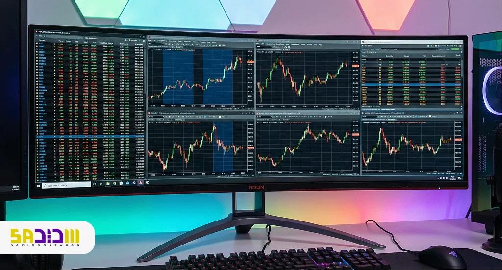 بهترین سایز مانیتور برای ترید