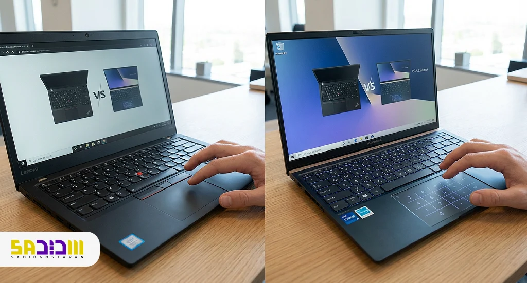 تفاوت لپ تاپ ایسوس و لنوو