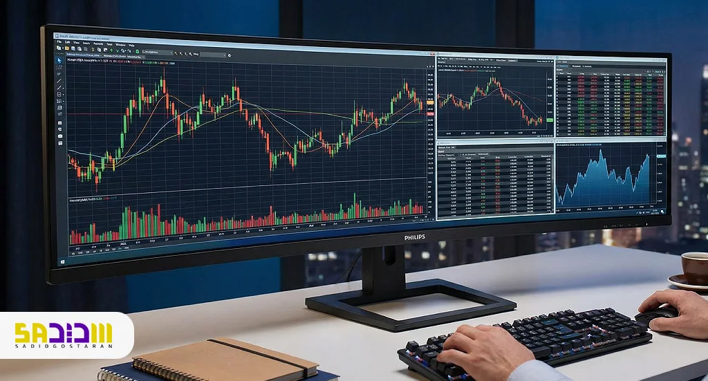 بهترین مانیتور خمیده برای ترید