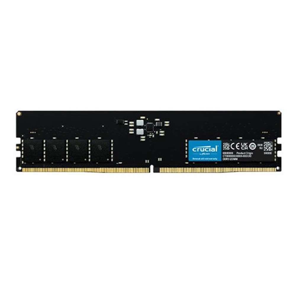 رم کامپیوتر DDR5 تک کاناله 5600 مگاهرتز کروشیال ظرفیت 16 گیگابایت