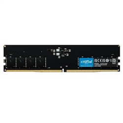 رم کامپیوتر DDR5 تک کاناله 4800 مگاهرتز CL40 کروشیال ظرفیت 16 گیگابایت