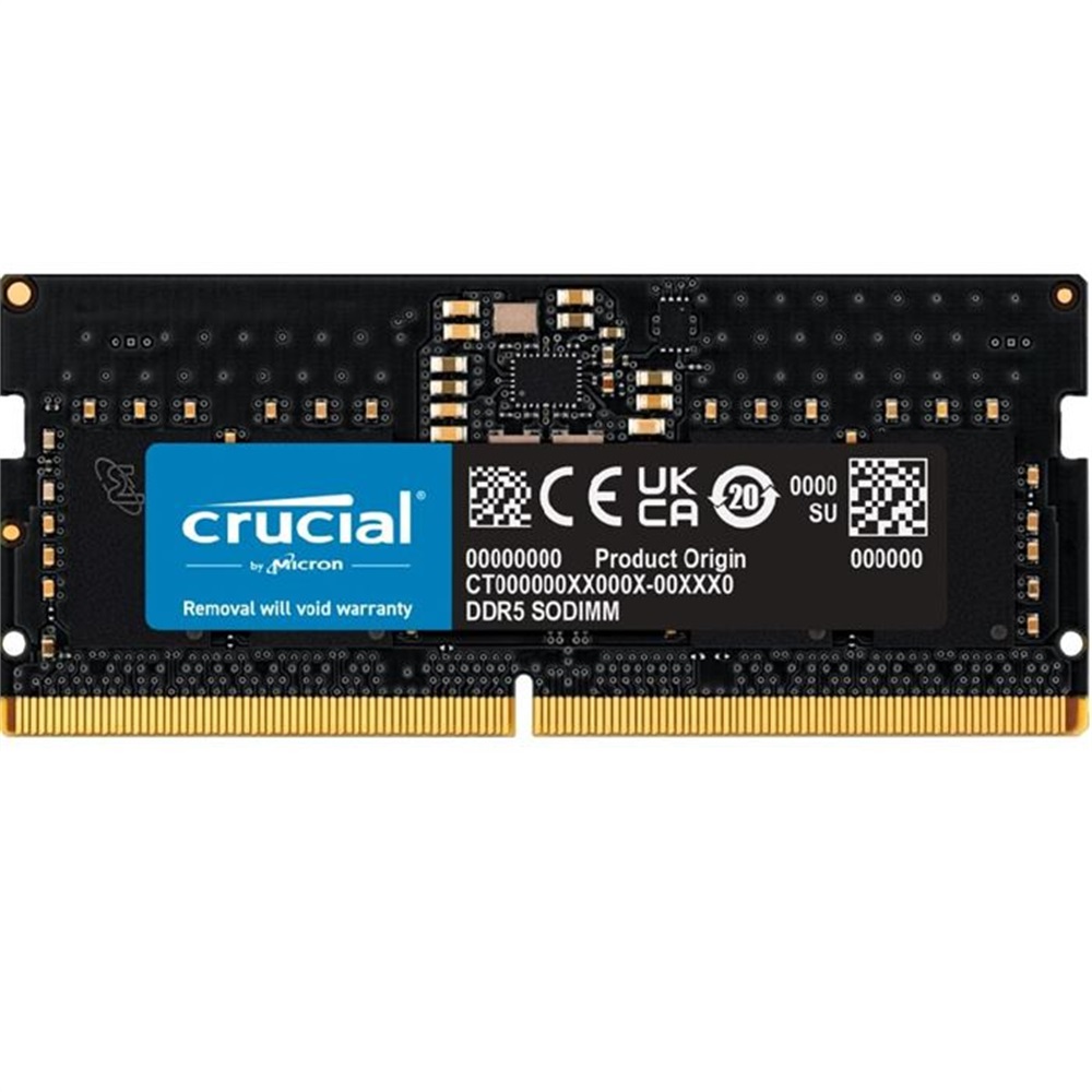 رم لپ تاپ کروشیال DDR5 مدل 16 گیگابایت فرکانس 5600 تک کانال