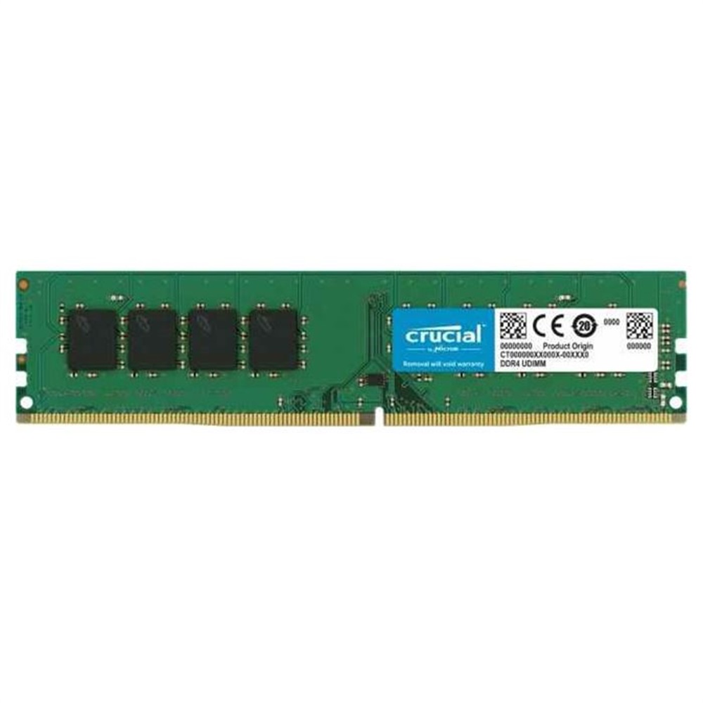 رم کامپیوتر کروشیال DDR4 تک کاناله 3200 مگاهرتز  ظرفیت 16 گیگابایت