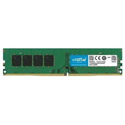 رم کامپیوتر کروشیال DDR4 تک کاناله 3200 مگاهرتز  ظرفیت 16 گیگابایت
