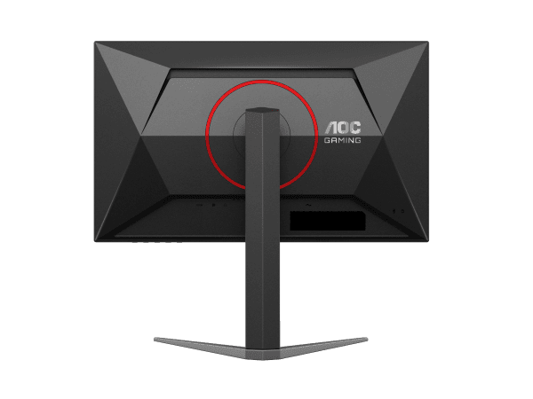 مانیتور گیمینگ ای او سی مدل AOC 24G4 سایز ۲۴ اینچ - پنل پشت