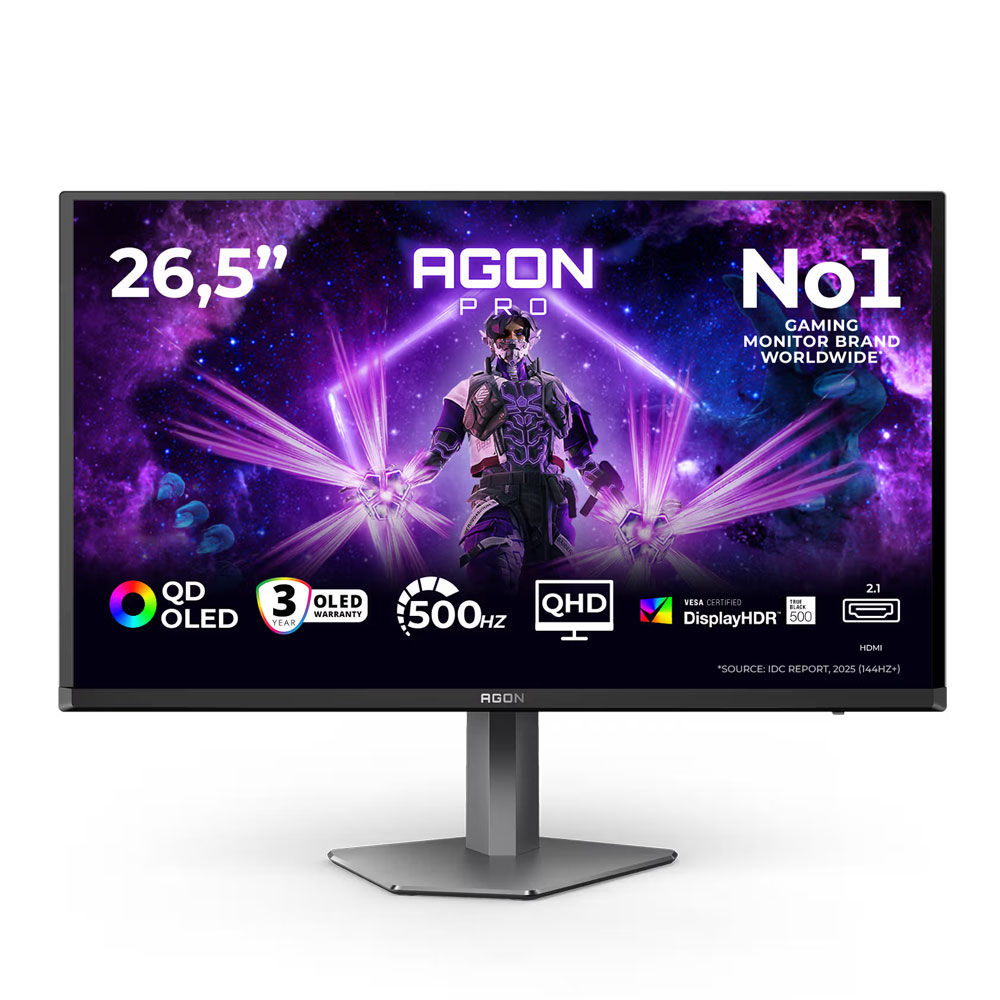 aoc-agon-pro-ag276qkd2-27-inch-gaming-monitor مانیتور 27 اینچ ای او سی AG276QKD2 - پنل OLED ۴۸۰ هرتز - Image 1