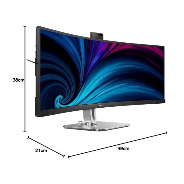 مانیتور خمیده فیلیپس مدل 49B2U5900CH سایز 49 اینچ
