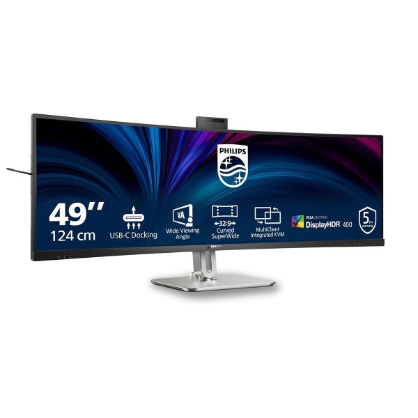 مانیتور خمیده فیلیپس مدل 49B2U5900CH سایز 49 اینچ پنل VA - تصویر 2