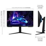 مانیتور گیمینگ 24 اینچ سامسونگ Odyssey G3 G30D LS24DG302EMXUE - تصویر 7